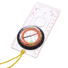 Multifunctional Acrylic Sighting Map scale Compass For Teaching Survival Surveying
